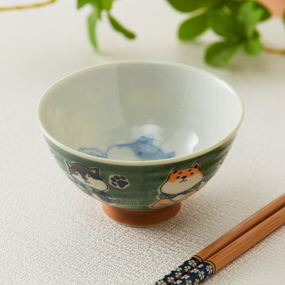 【家居】飯碗 千紙鶴/柴犬/可愛達摩