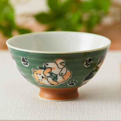 【家居】飯碗 千紙鶴/柴犬/可愛達摩