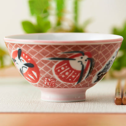 【家居】飯碗 千紙鶴/柴犬/可愛達摩