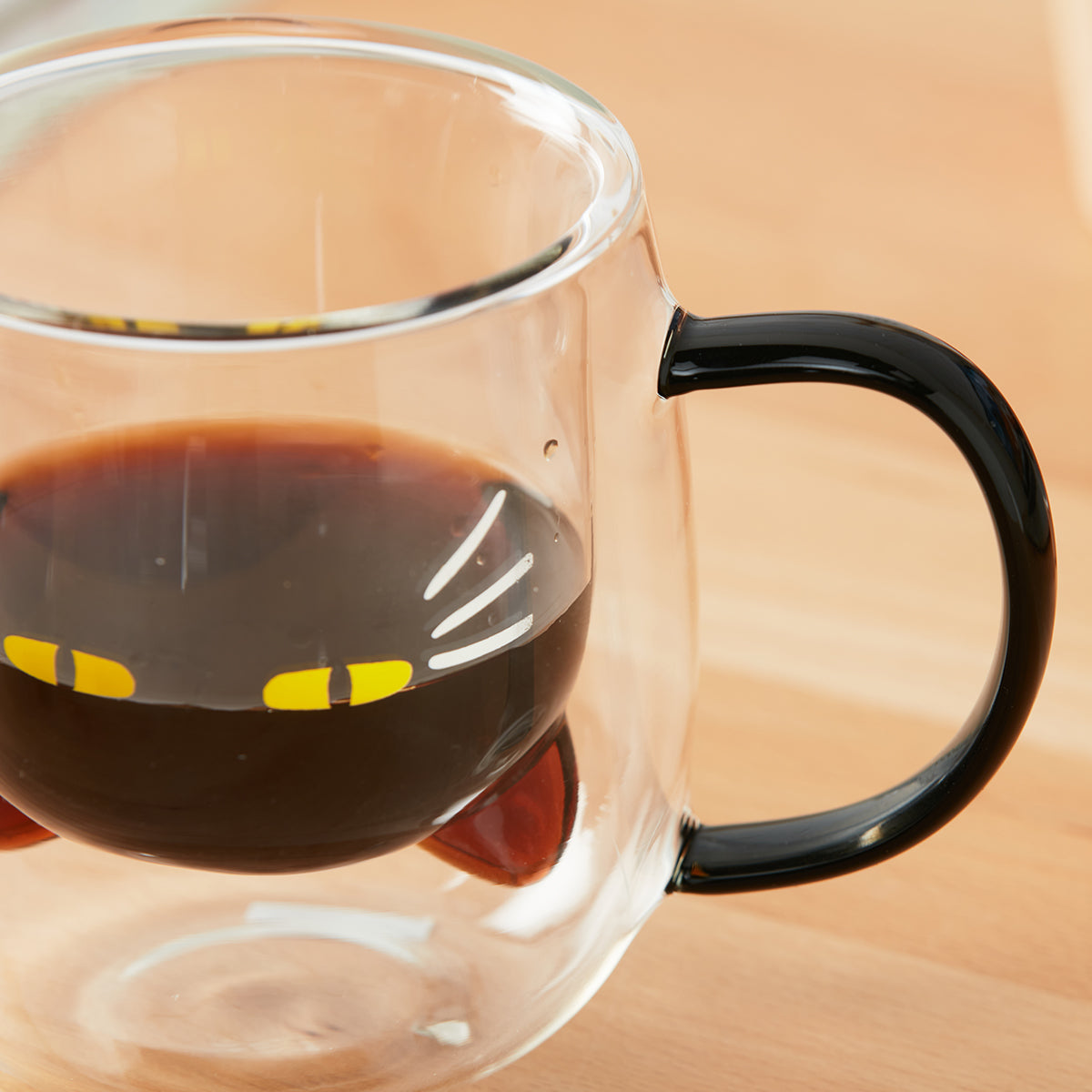 【家居】雙層玻璃馬克杯