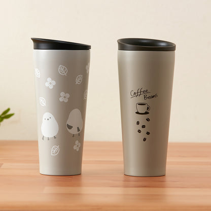 【家居】連蓋不銹鋼杯 430ml