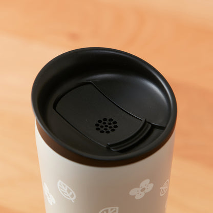 【家居】連蓋不銹鋼杯 430ml