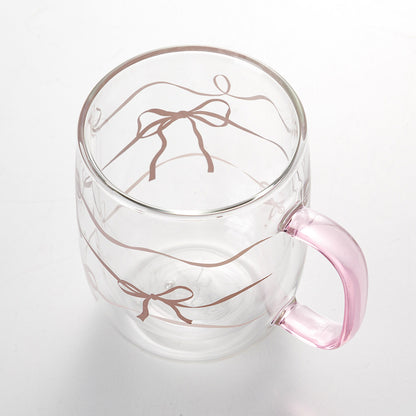【家居】雙層玻璃馬克杯