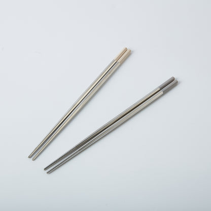 【家居】不銹鋼六角筷 2雙裝 SN03