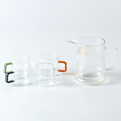 【家居】耐熱玻璃茶壺套裝 300ml