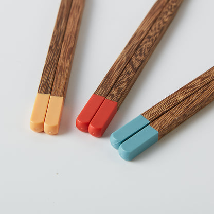 【家居】分色木筷3對組