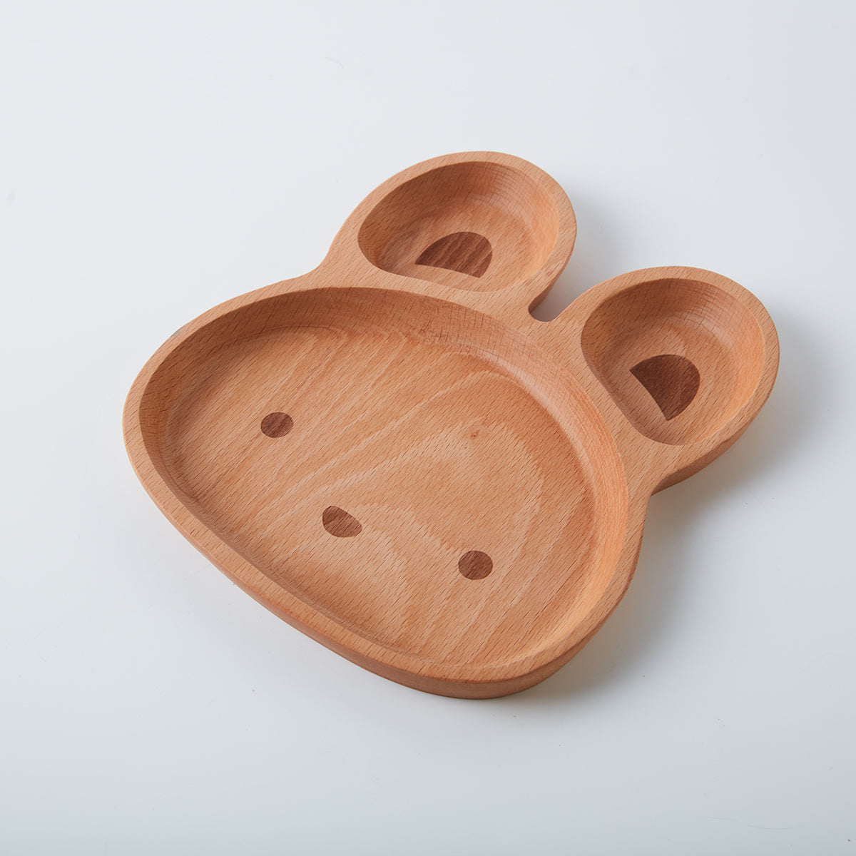【家居】櫸木餐碟 小兔