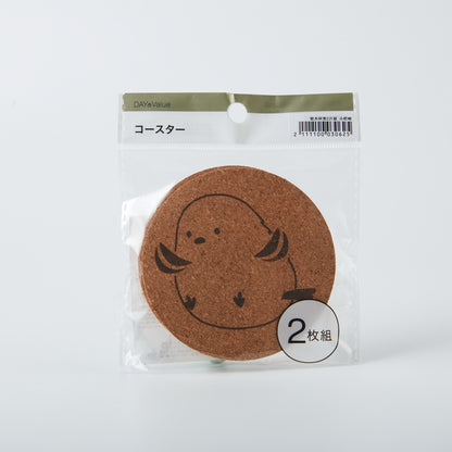 【家居】軟木杯墊2片裝 小肥啾