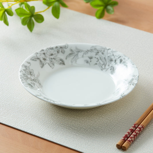 【家居】220ml杯碟組/12cm/15cm骨瓷飯碗 Flora
