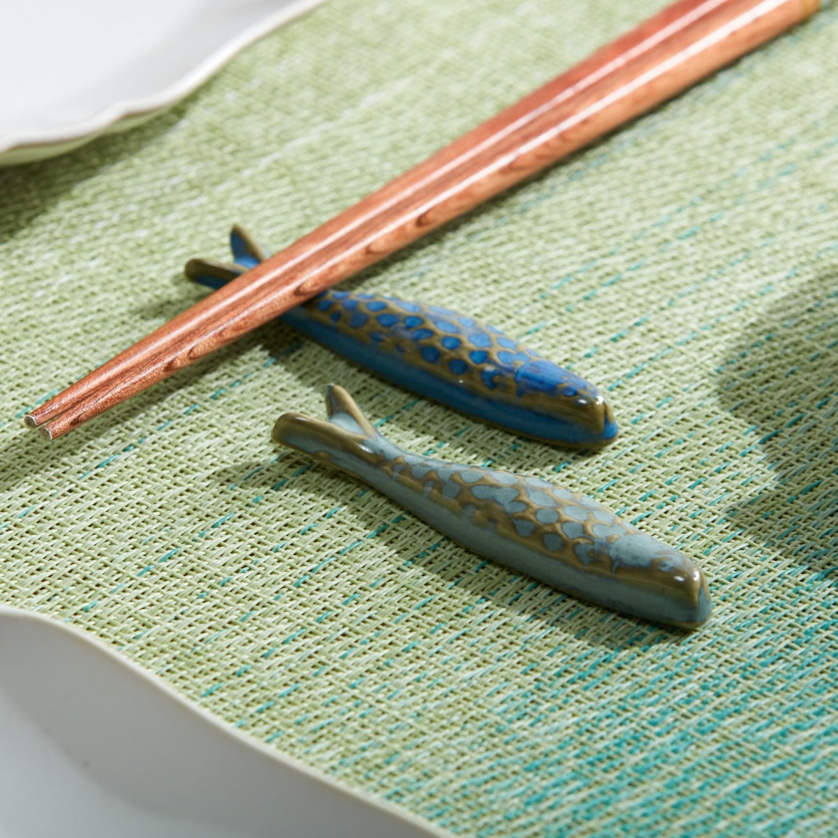 【家居】筷子托2件裝 小魚
