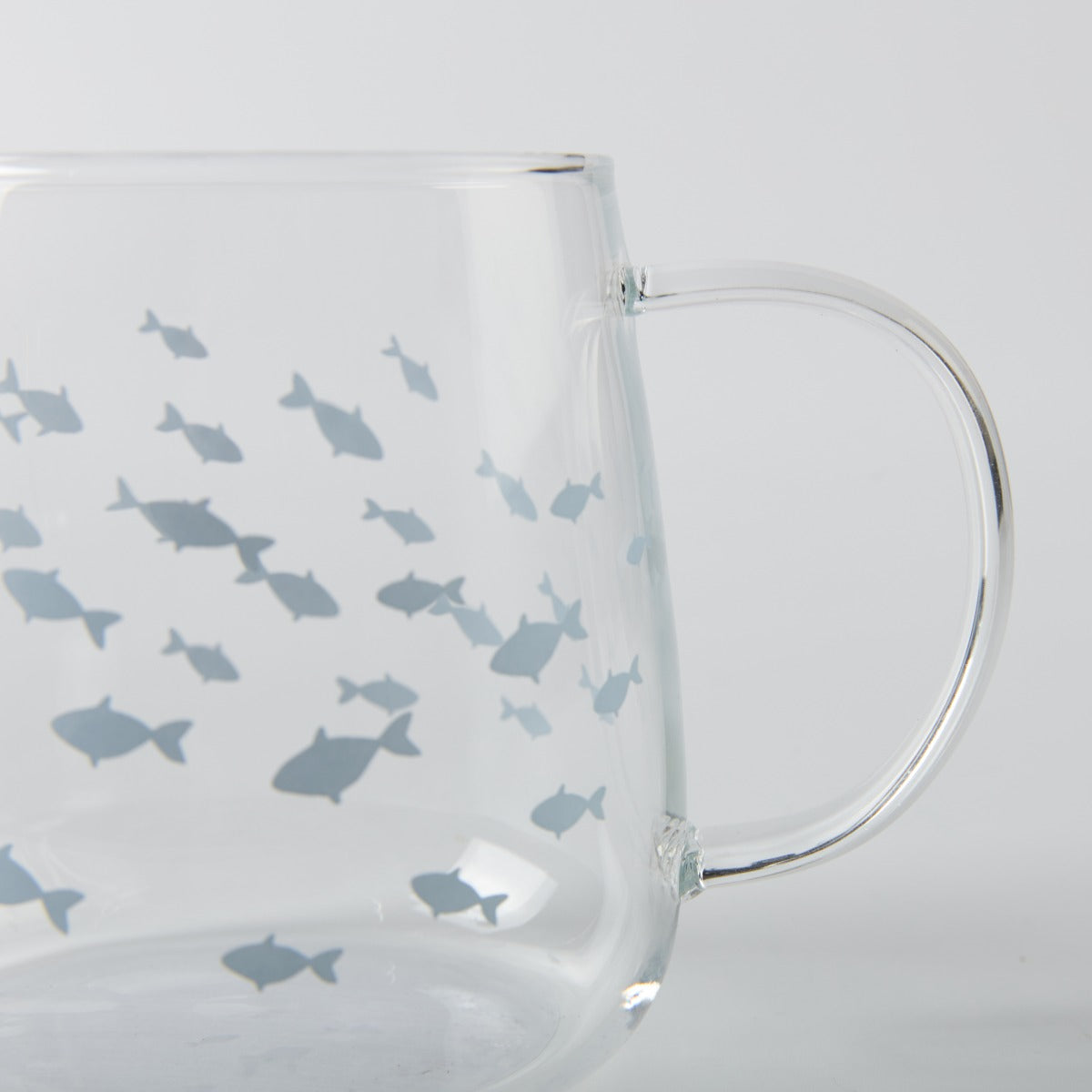 【家居】耐熱玻璃馬克杯 好多魚
