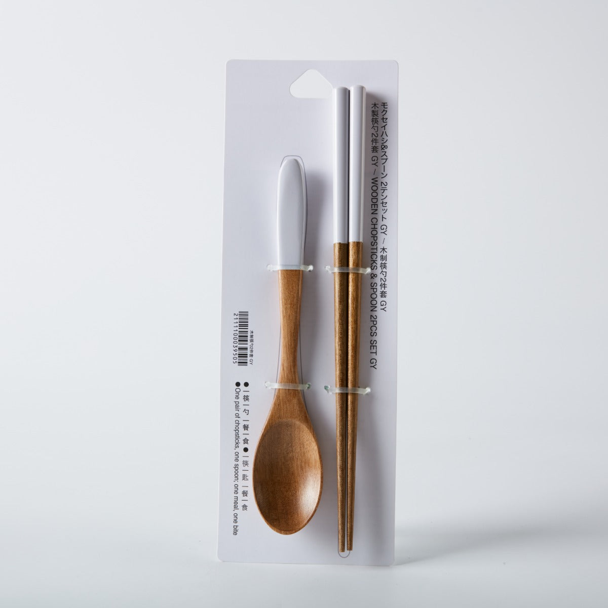 【家居】木製筷子匙羹2件套