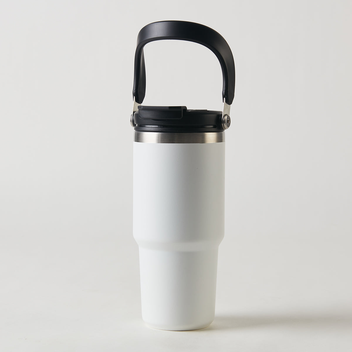 【家居】手提車載雙飲口杯 白色