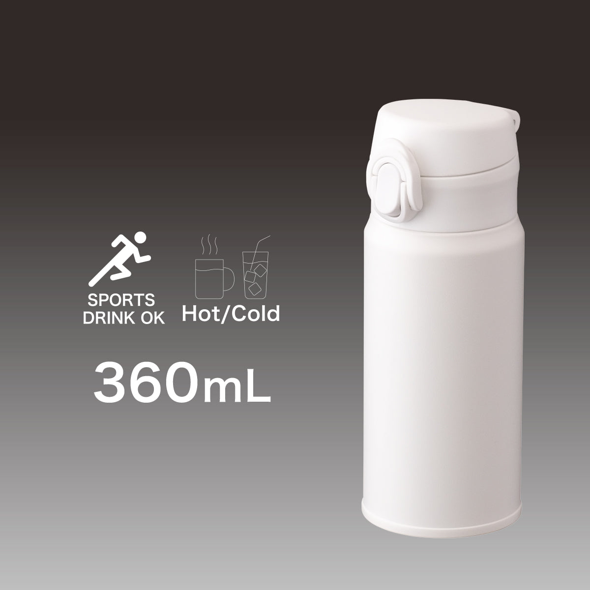 【家居】不銹鋼彈跳蓋保溫杯 AOW