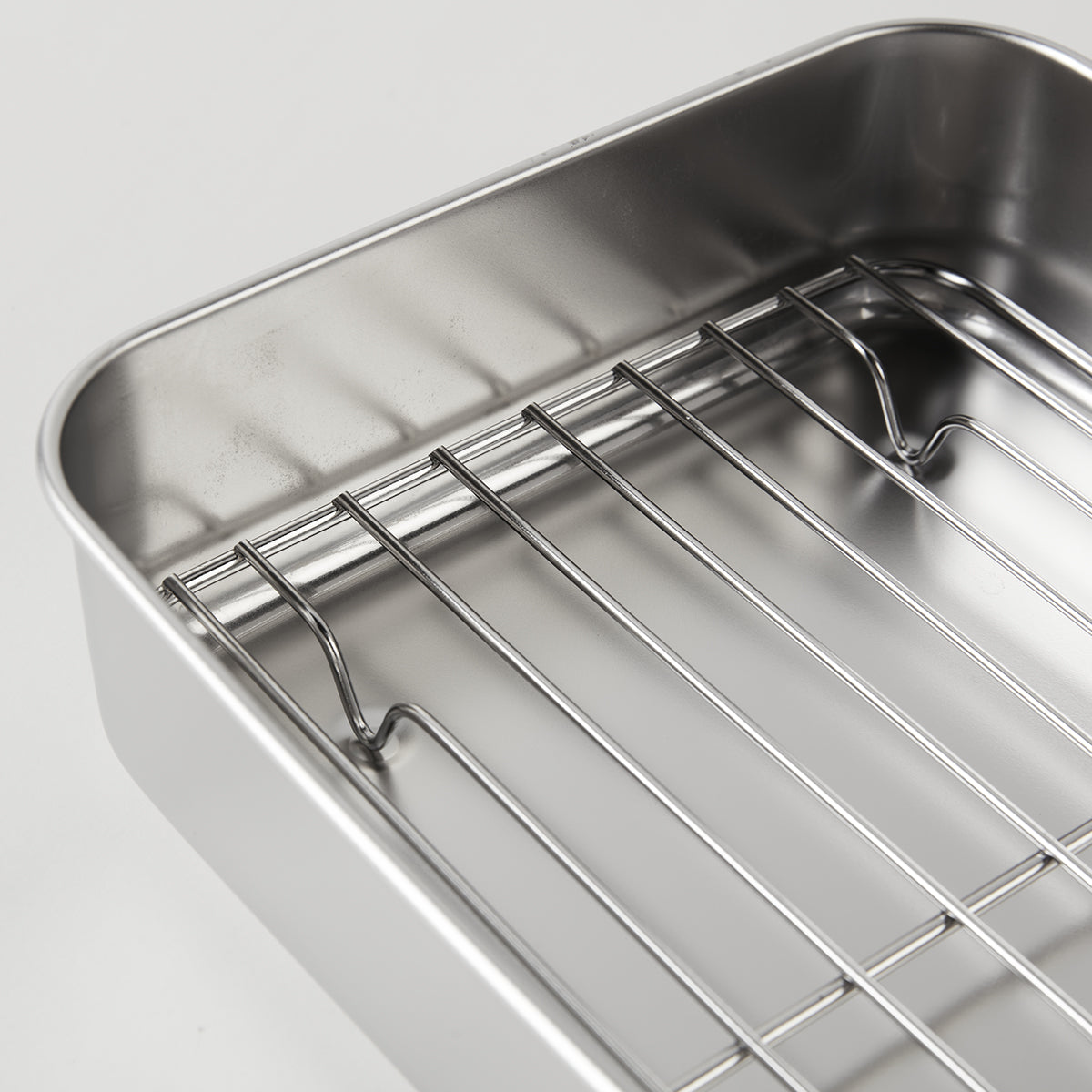 【家居】不銹鋼連蓋長方盤