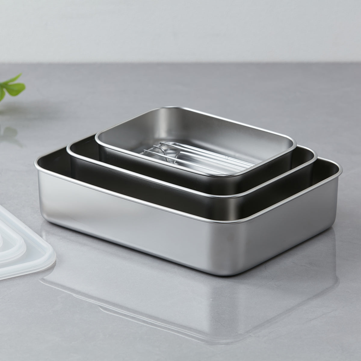 家居】不銹鋼連蓋長方盤– NITORI HONG KONG CO.,LIMITED