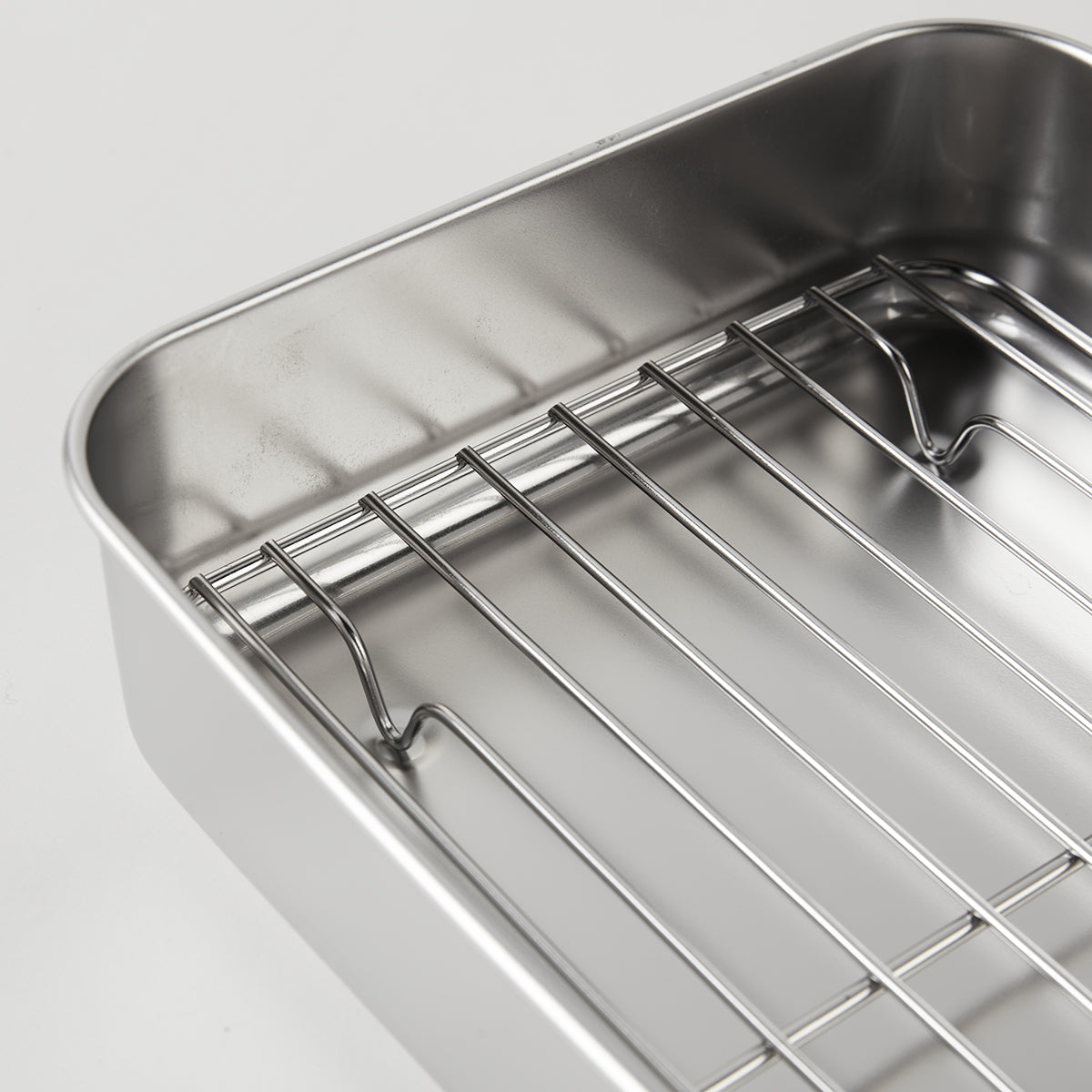 【家居】不銹鋼連蓋長方盤