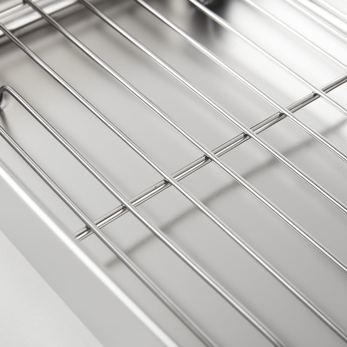 【家居】不銹鋼連蓋長方盤