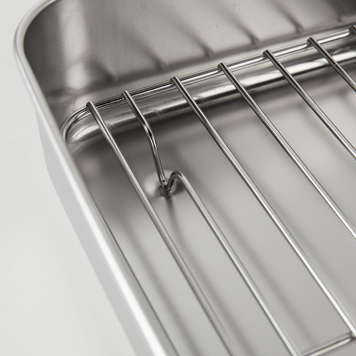 【家居】不銹鋼連蓋長方盤