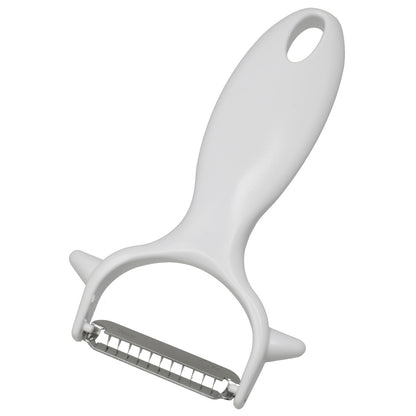 【家居】易握蔬果刨絲刀 白色