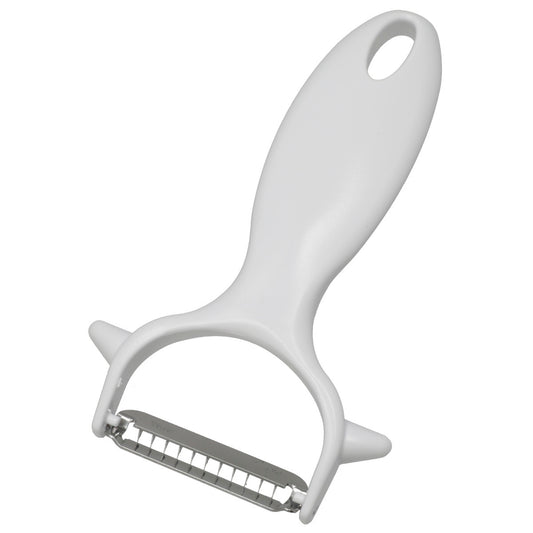 【家居】易握蔬果刨絲刀 白色