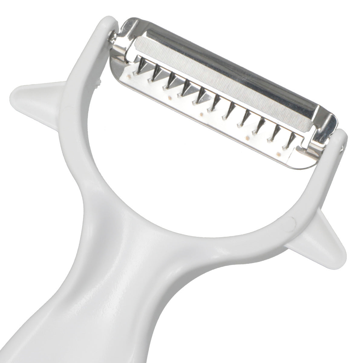 【家居】易握蔬果刨絲刀 白色