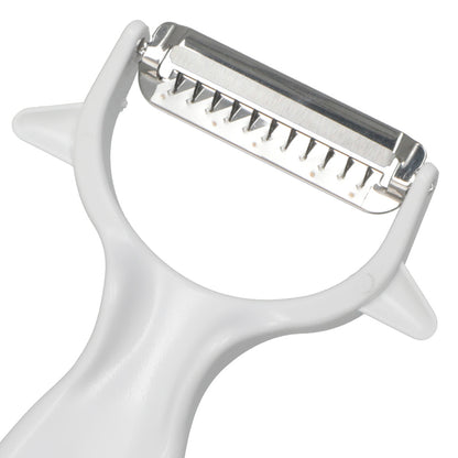 【家居】易握蔬果刨絲刀 白色