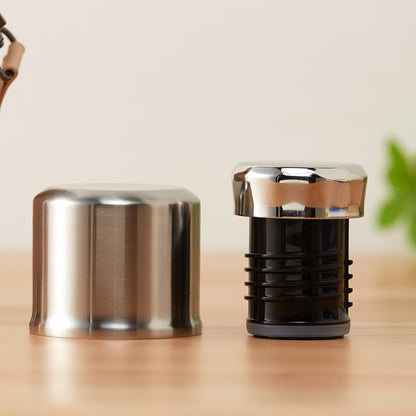 【家居】不銹鋼便攜雙用蓋保溫杯