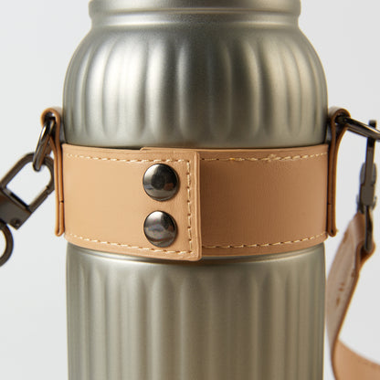 【家居】不銹鋼便攜雙用蓋保溫杯