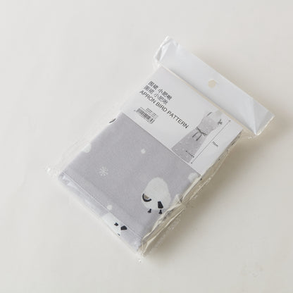 【家居】圍裙/廚房手套 小肥啾 灰色