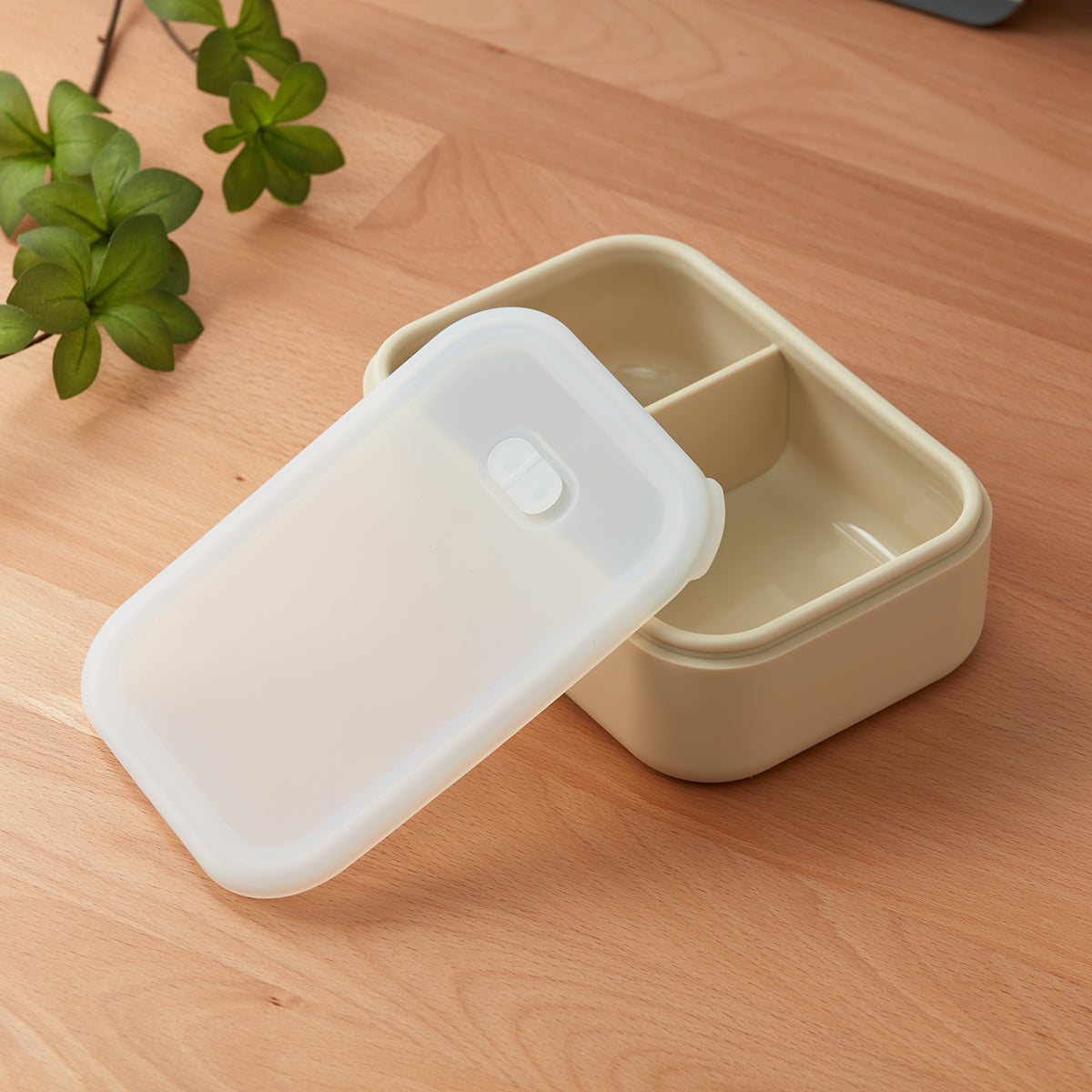 【家居】可微波分格矽膠便當盒