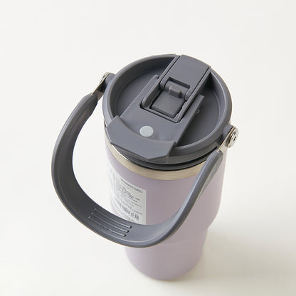 【家居】手提車載雙飲口杯 白色