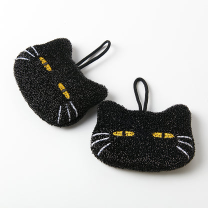 【家居】小肥啾/黑貓海綿 2件套