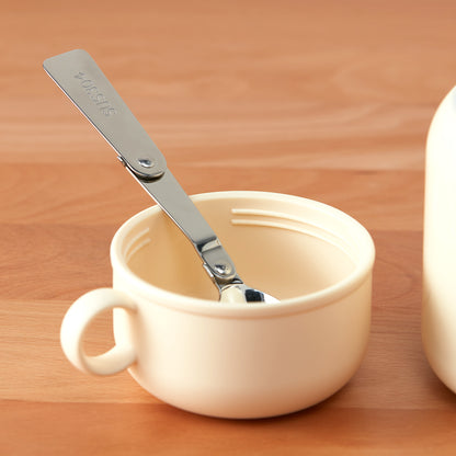 【家居】攜大容量燜燒罐 500mL 米色