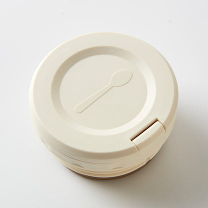 【家居】攜大容量燜燒罐 500mL 米色