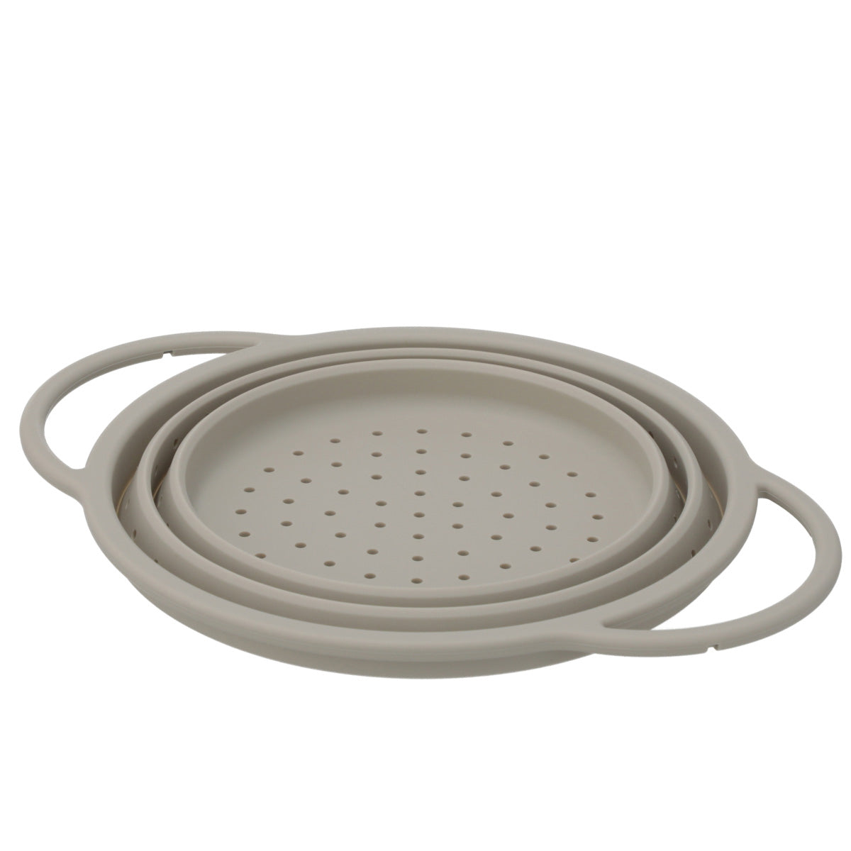 【家居】可摺疊矽膠蒸籃 M