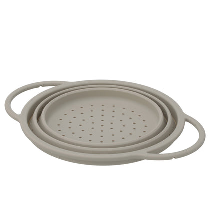 【家居】可摺疊矽膠蒸籃 M