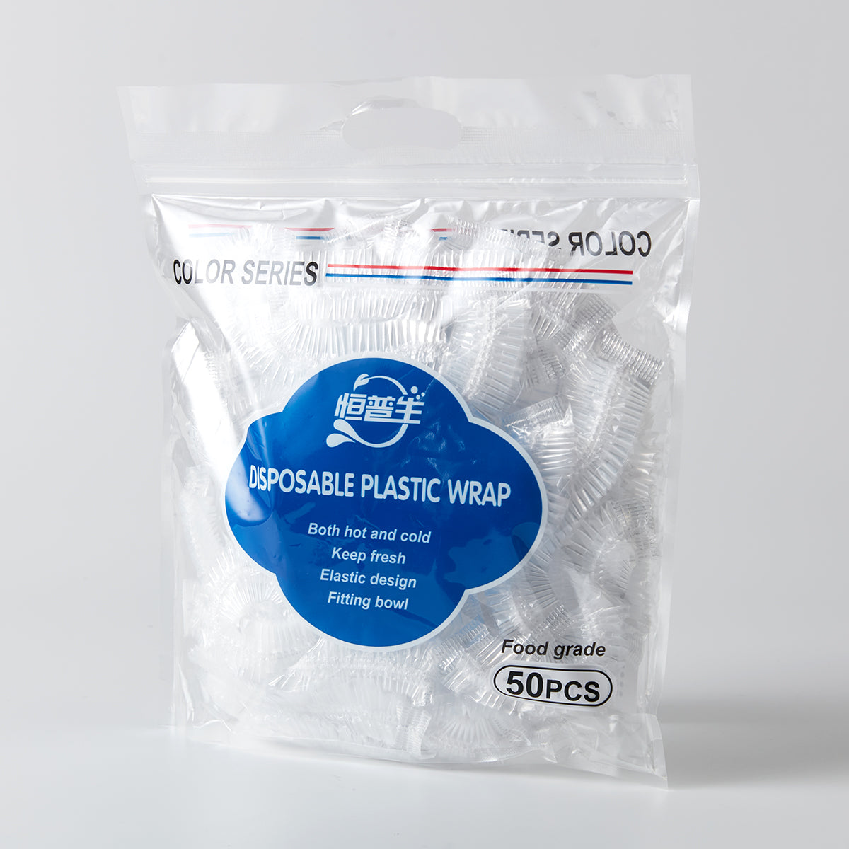 【家居】免撕保鮮膜罩 42cm 50枚