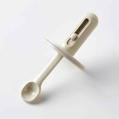 【家居】伸縮勺蓋一體調味罐套裝 3P 摩卡色