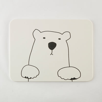 【家居】矽藻土浴室墊 白熊/熊貓