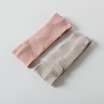 【家居】束髮帶 條紋2P