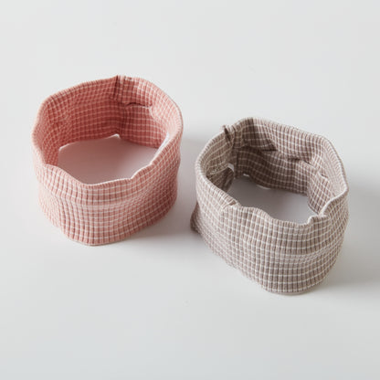 【家居】束髮帶 條紋2P