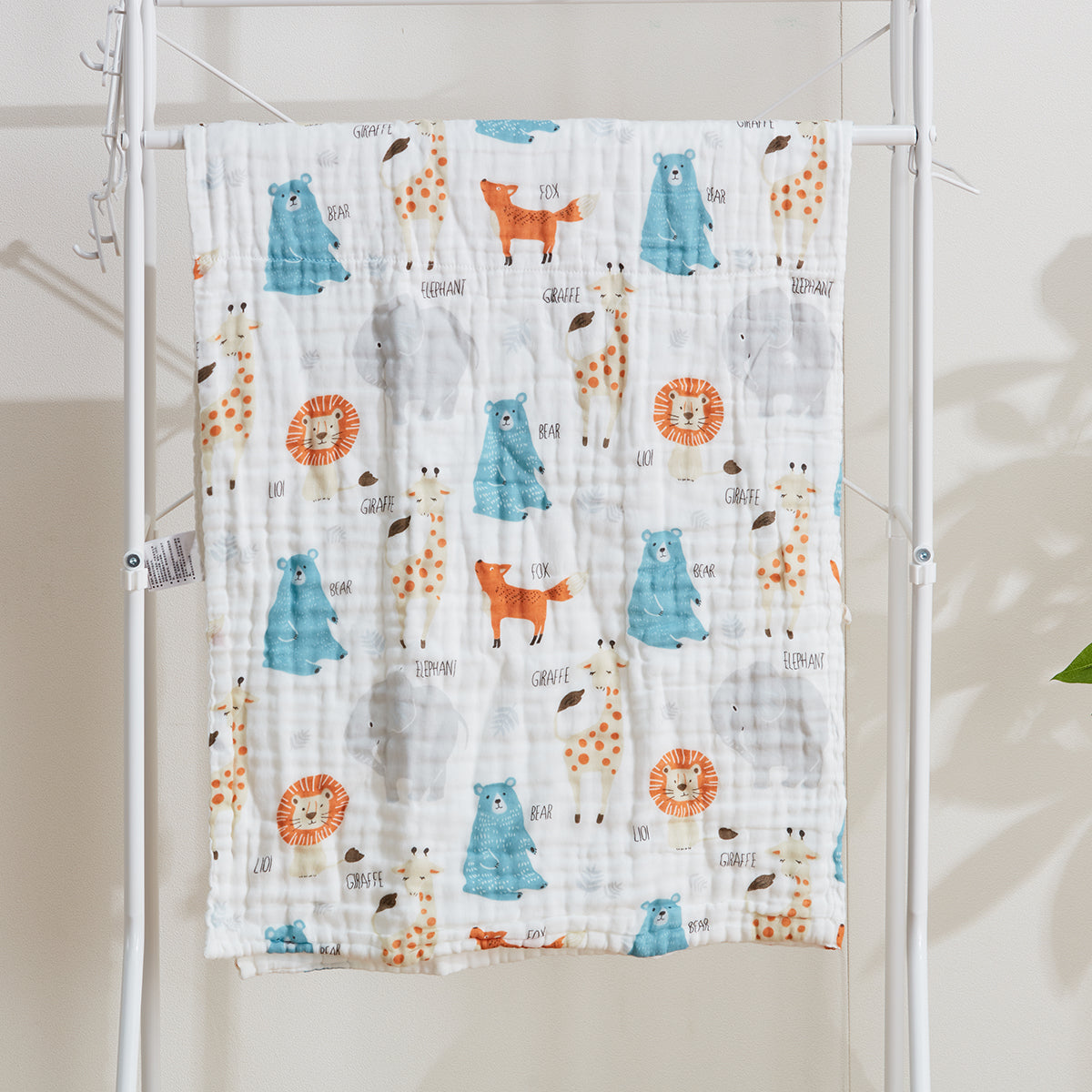 【家居】泡泡紗純棉卡通浴巾/面巾