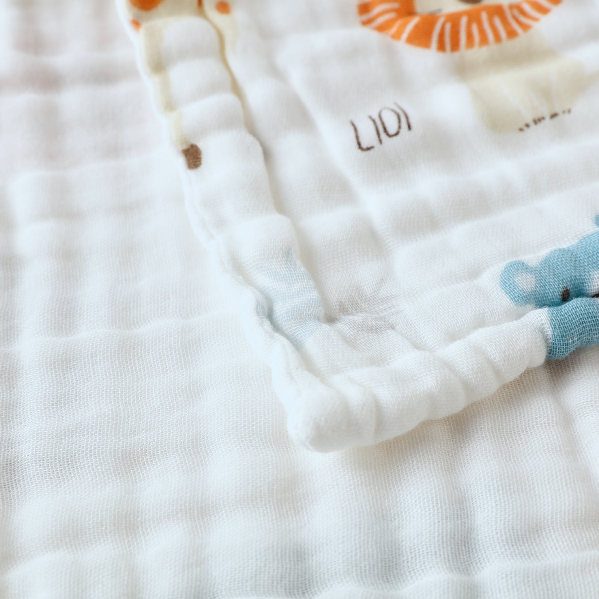 【家居】泡泡紗純棉卡通浴巾/面巾