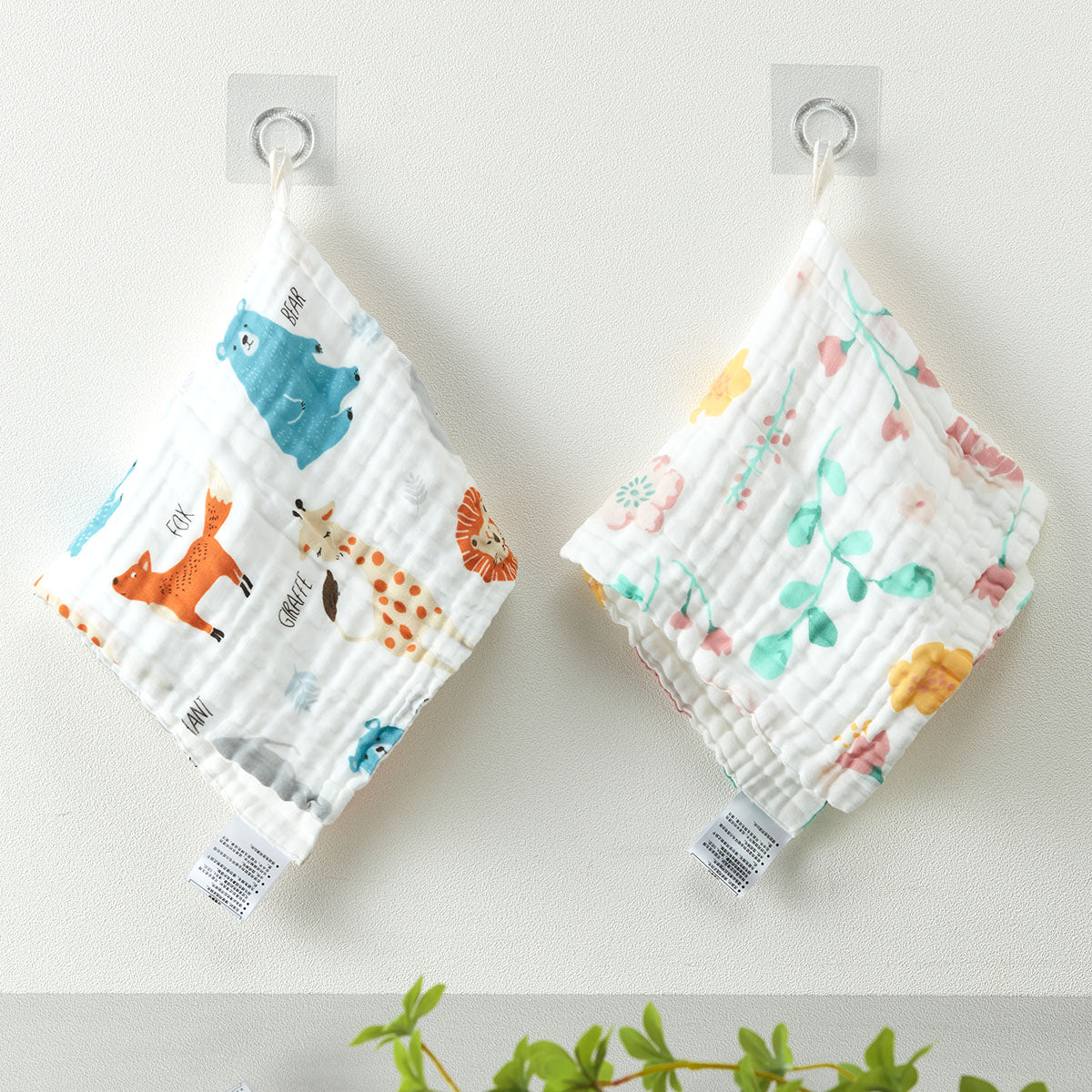 【家居】泡泡紗純棉卡通浴巾/面巾