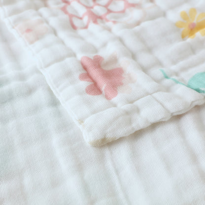 【家居】泡泡紗純棉卡通浴巾/面巾