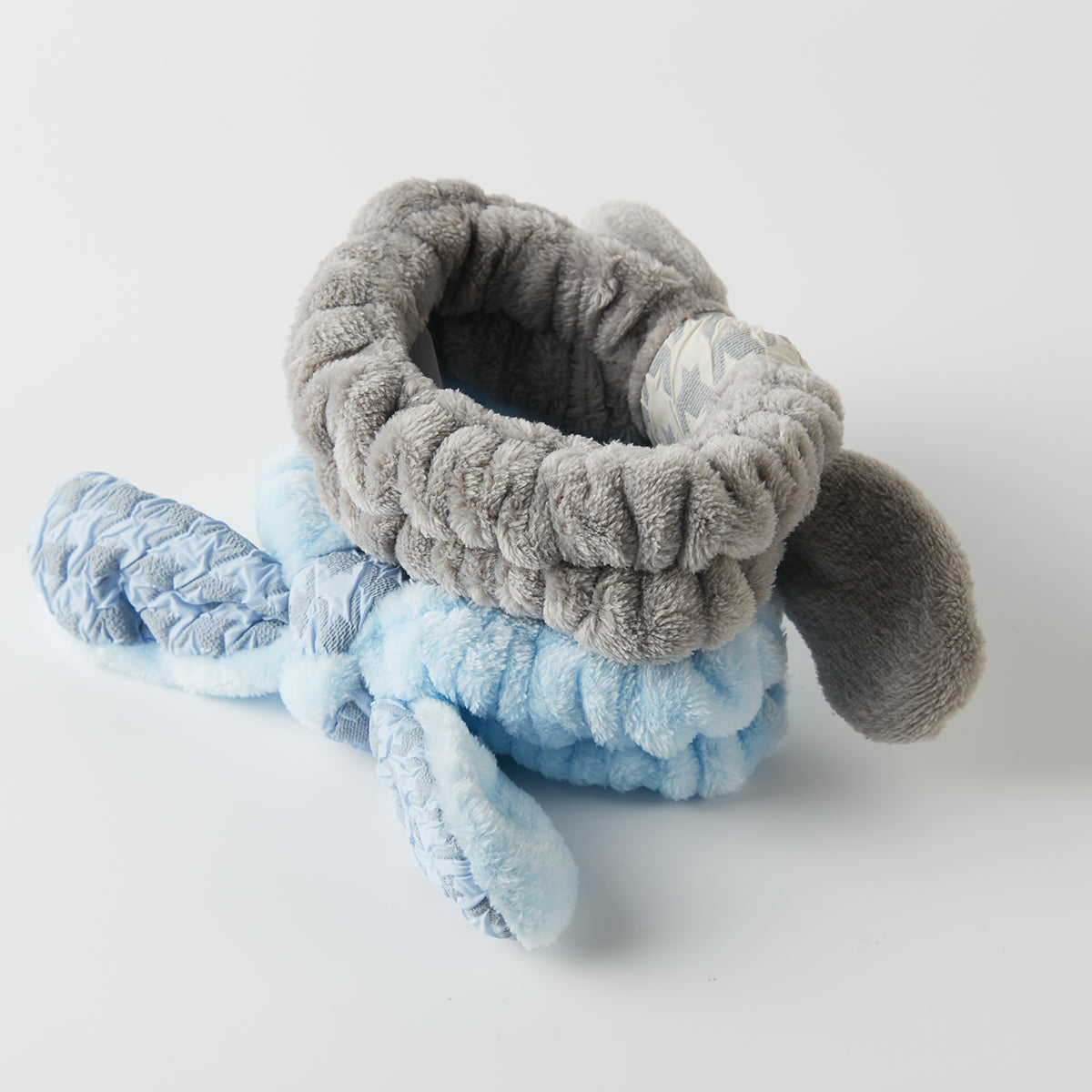 【家居】格紋髮帶2件套 奶茶&拿鐵