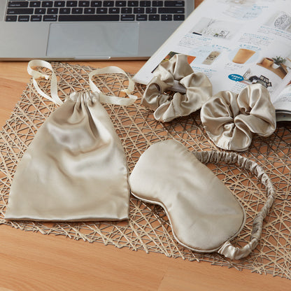 【家居】眼罩髮圈套裝MO