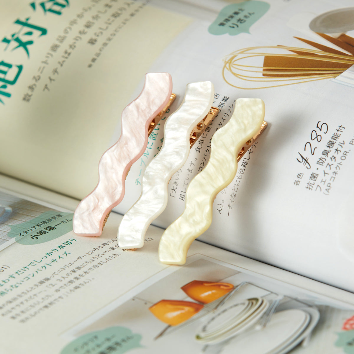 【家居】碎髮夾3件套