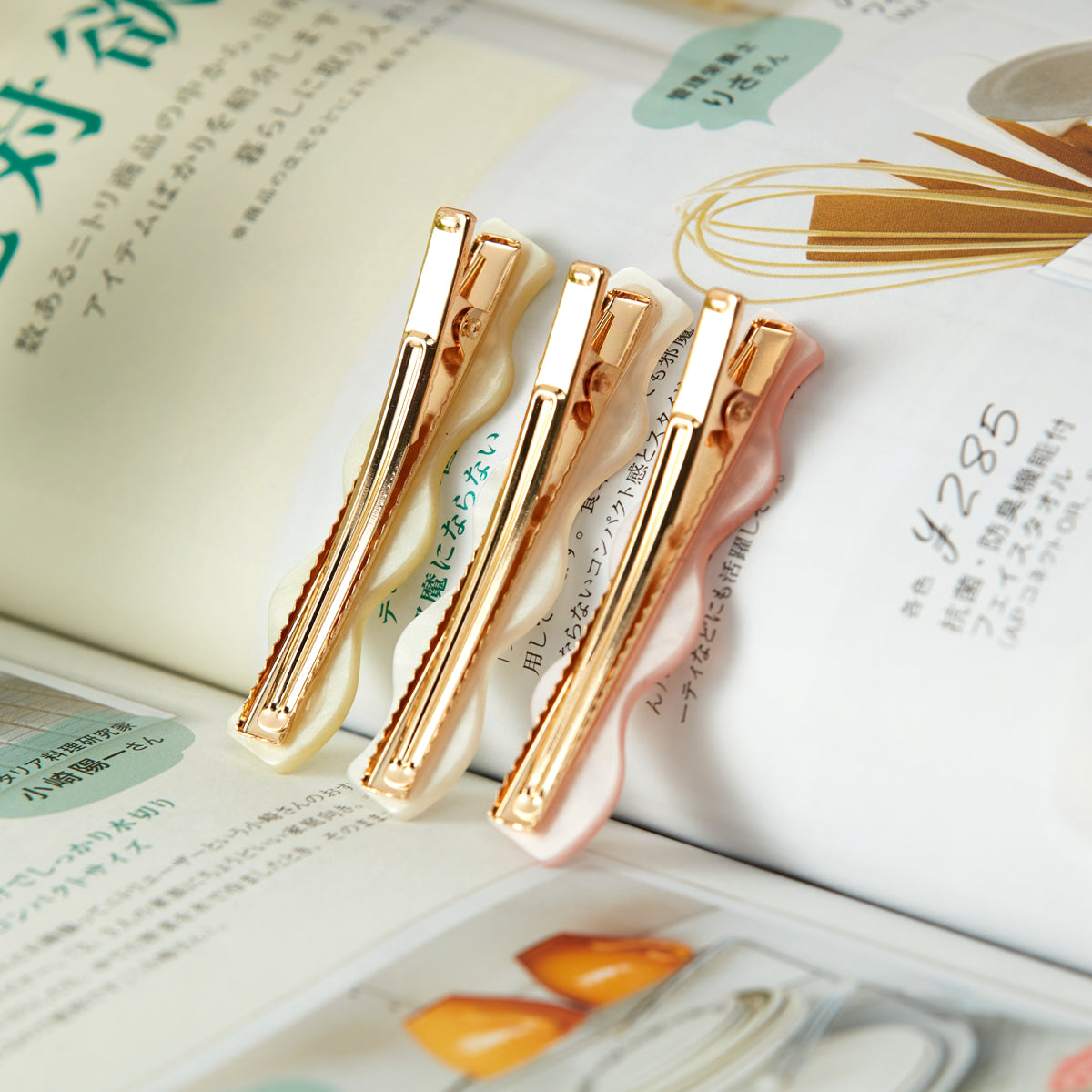 【家居】碎髮夾3件套